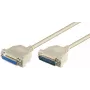 Microconnect MODGR3 kabel szeregowy Biały 3 m DB-25