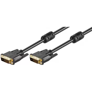 Microconnect MONCC2F Kabel DVI 2 m DVI-D Czarny