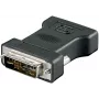 Microconnect MONJK adapter złącza DVI-I VGA Czarny