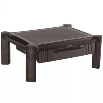 StarTech.com Podstawka pod monitor - Szuflada - Regulowana wysokość, wolnostojąca, 10 kg, 33 cm (13 cali), 81,3 cm (32 cale), Regulacja wysokości, Czarny