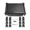 StarTech.com Podstawka pod monitor - Szuflada - Regulowana wysokość, wolnostojąca, 10 kg, 33 cm (13 cali), 81,3 cm (32 cale), Regulacja wysokości, Czarny