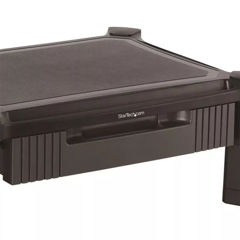 StarTech.com Podstawka pod monitor - Szuflada - Regulowana wysokość, wolnostojąca, 10 kg, 33 cm (13 cali), 81,3 cm (32 cale), Regulacja wysokości, Czarny