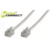 Kabel telefoniczny Microconnect MPK102 RJ12 RJ12 2 m Biały