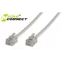 Kabel telefoniczny Microconnect MPK102 RJ12 RJ12 2 m Biały