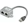 Kabel sieciowy Microconnect MPK420 szary 0,2 m Kat. 5e F/UTP (FTP)