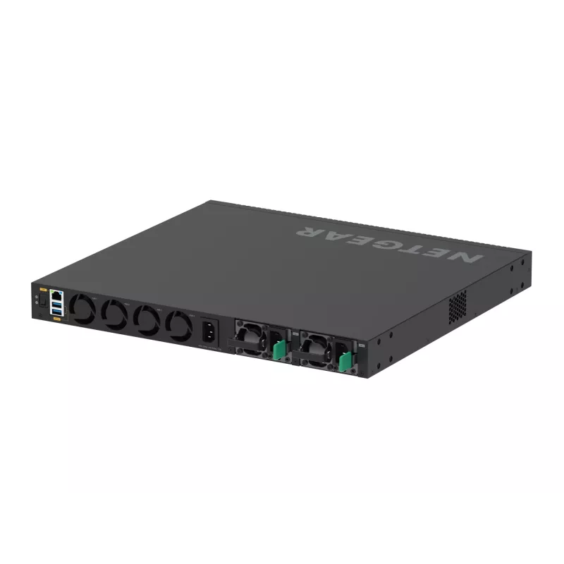 NETGEAR M4350-44M4X4V Zarządzalny L3 2.5G Ethernet (100/1000/2500) Power over Ethernet (PoE) 1U Czarny