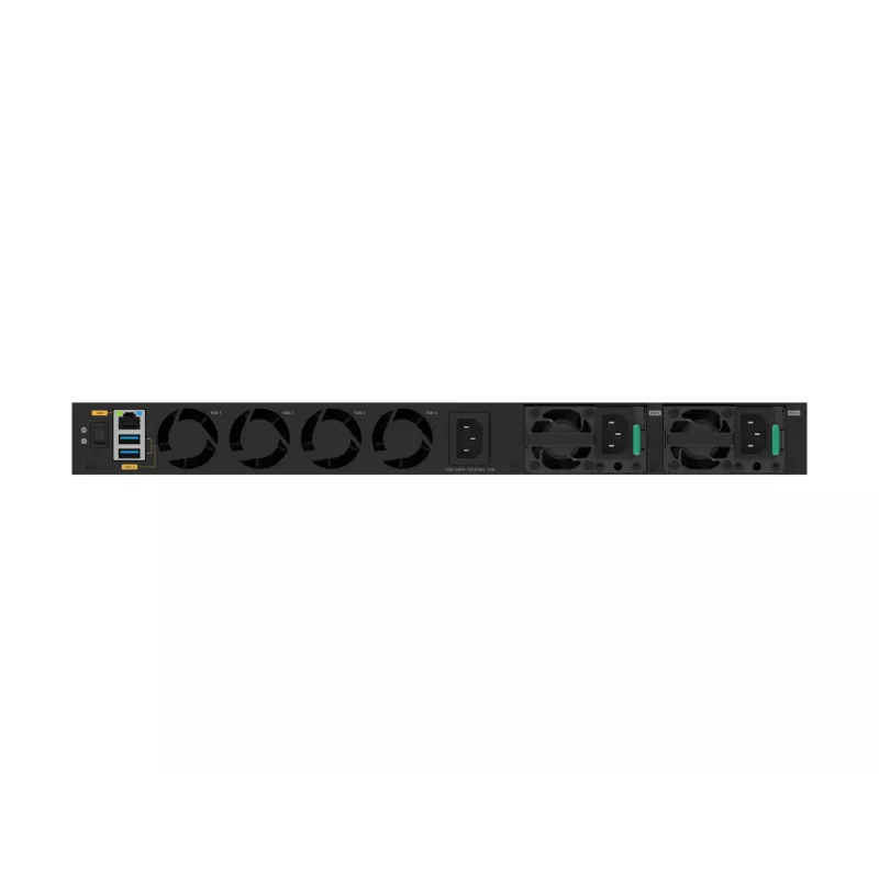 NETGEAR M4350-44M4X4V Zarządzalny L3 2.5G Ethernet (100/1000/2500) Power over Ethernet (PoE) 1U Czarny