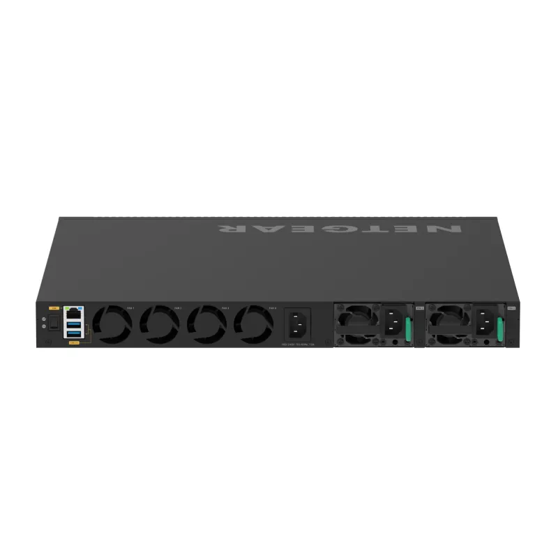 NETGEAR M4350-44M4X4V Zarządzalny L3 2.5G Ethernet (100/1000/2500) Power over Ethernet (PoE) 1U Czarny