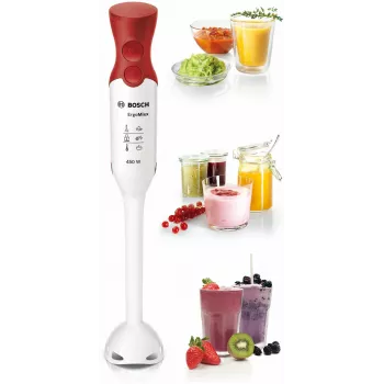 Blender ręczny Bosch MSM64010 450 W Czerwony, Biały