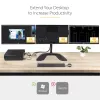 StarTech.com 3-portowy koncentrator MST - DisplayPort do 3x HDMI, trzy monitory 4K 60 Hz, adapter wideo DP 1.4 Multi-Monitor, 1 ft (30 cm) wbudowany kabel, zasilanie przez USB, tylko Windows