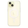 Etui ochronne do iPhone'a 15 od Apple, MagSafe, przezroczyste, poliwęglan, na ekran 6,1 cala
