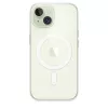 Etui ochronne do iPhone'a 15 od Apple, MagSafe, przezroczyste, poliwęglan, na ekran 6,1 cala