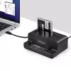 StarTech.com M.2 NVMe do SATA - Duplikator dysków 2.5/3.5 cala, dwukieszeniowy samodzielny kloner SSD/stacja dokująca, dwukierunkowy NVMe do SATA / SATA do NVMe, do 27 GB/min, TAA