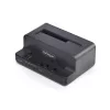 StarTech.com M.2 NVMe do SATA - Duplikator dysków 2.5/3.5 cala, dwukieszeniowy samodzielny kloner SSD/stacja dokująca, dwukierunkowy NVMe do SATA / SATA do NVMe, do 27 GB/min, TAA