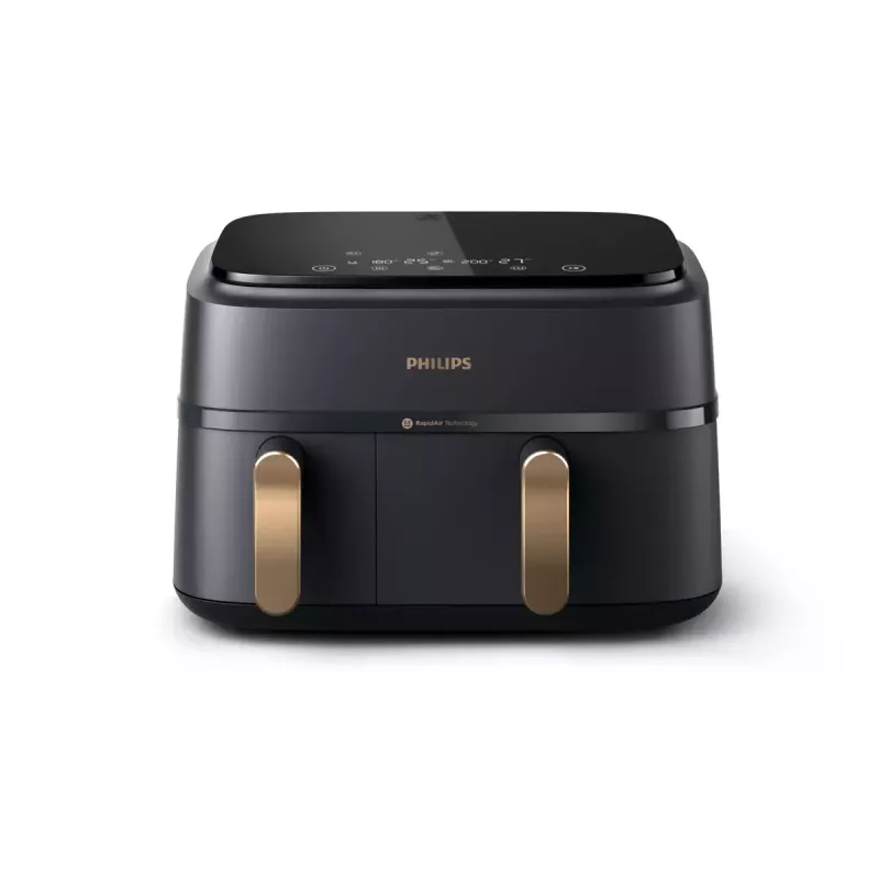 Frytkownica powietrzna Philips seria 3000 NA352/04 9L 2750W Podwójny kosz