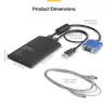 StarTech.com Adapter USB Crash Cart z funkcją przesyłania plików i przechwytywania wideo