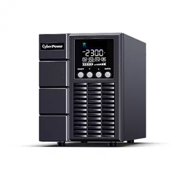 Zasilacz awaryjny UPS CYBERPOWER OLS1000EA, podwójna konwersja online, 1 kVA/900 W, 3 gniazda IEC C13, czysty sinus, LCD, wieża