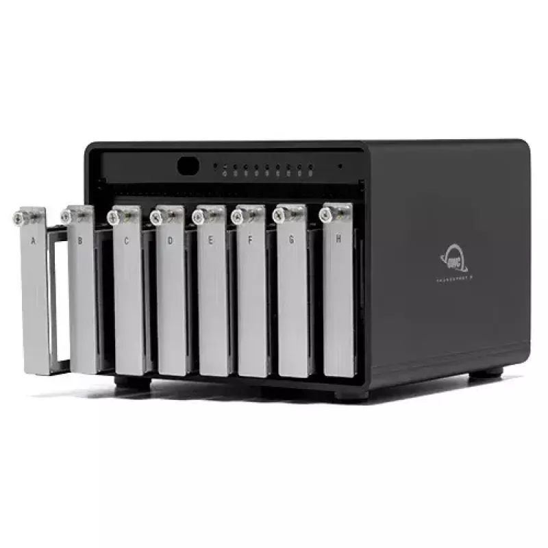 Macierz dyskowa OWC ThunderBay 8 0 TB Obudowa typu Tower Czarny