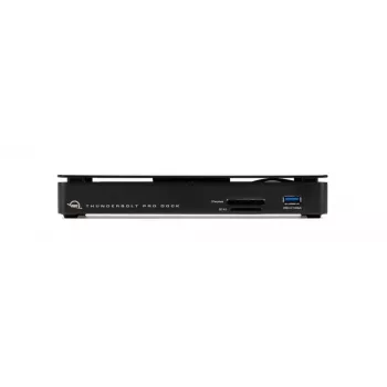 OWC Thunderbolt Pro Dock Przewodowy Thunderbolt 3 Czarny 85W Power Delivery 40 Gbit/s