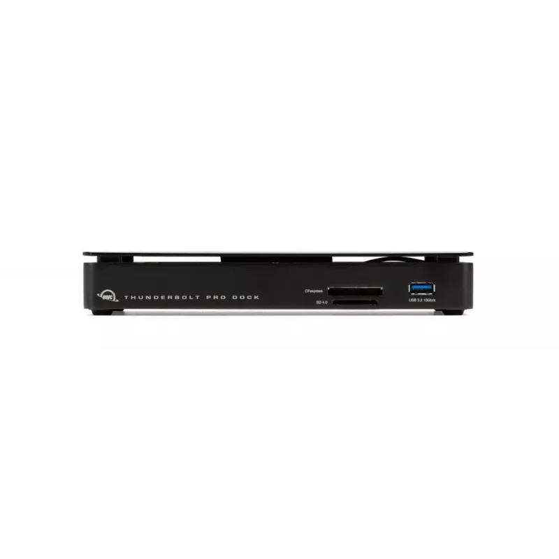 OWC Thunderbolt Pro Dock Przewodowy Thunderbolt 3 Czarny 85W Power Delivery 40 Gbit/s