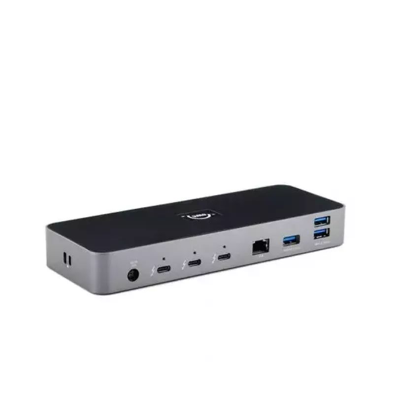 OWC Thunderbolt 4 Wired Dock czarny szary 3.5mm Ethernet 1000 Mbit/s