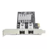 StarTech.com 2-Port GbE SFP sieciowy Card, PCIe 2.0 x1, Intel I350-AM2 2x 1GbE Controller, 1000BASE miedź/Fiber Optic, Dual-Port Gigabit Ethernet NIC, Desktop/Server Backplanes - Windows and Linux Kompatybilny