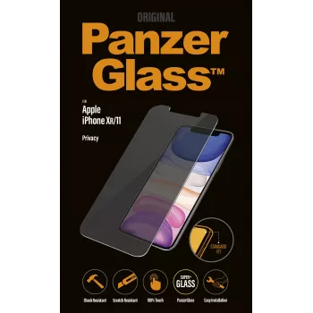 PanzerGlass ® Szkło ochronne z filtrem prywatyzującym iPhone 11 | XR | Standard Fit