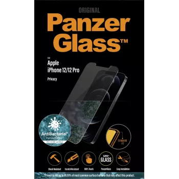 PanzerGlass ® Osłona prywatyzująca ekran iPhone 12 | 12 Pro | Standard Fit