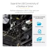 StarTech.com 4-Port USB PCIe Card, USB 3.2 5Gbps, Karta rozszerzeń PCI Express z 4 niezależnymi kontrolerami USB, 4 porty USB-A, Windows/macOS/Linux