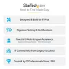 StarTech.com 4-Port USB PCIe Card, USB 3.2 5Gbps, Karta rozszerzeń PCI Express z 4 niezależnymi kontrolerami USB, 4 porty USB-A, Windows/macOS/Linux