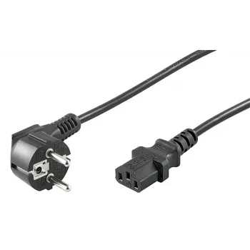 Microconnect PE010410 kabel zasilający Czarny 1 m CEE7/7 C13 coupler