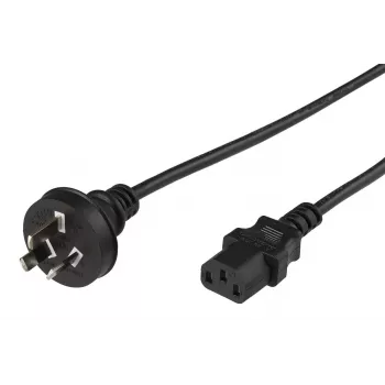 Microconnect PE010418AUSTRALIA przewód zasilający Czarny 1,8 m C13 coupler