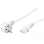Kabel zasilający Microconnect PE010450W biały 5 m złącze C13