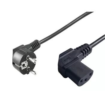 Microconnect PE010518 kabel zasilający Czarny 1,8 m CEE7/7 wtyk żeński C13