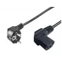 Microconnect PE010530 przewód zasilający Czarny 3 m CEE7/7 C13 coupler