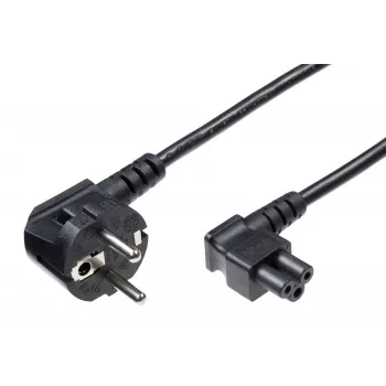 Kabel zasilający Microconnect PE010818A czarny 1,8 m wtyczka C5