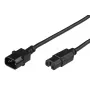 Kabel zasilający Microconnect PE011420 czarny 2 m wtyk C14 wtyk C15