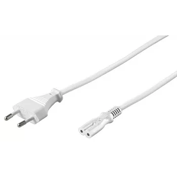 Microconnect PE030705W kabel zasilający Biały 0.5 m Wtyczka zasilająca typu C C7 coupler