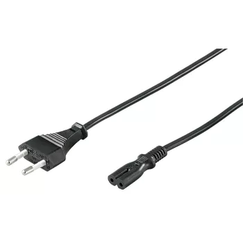 Microconnect PE030750 kabel zasilający Czarny 5 m Wtyk C7