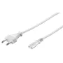 Microconnect PE030750W kabel zasilający Biały 5 m Wtyczka C7