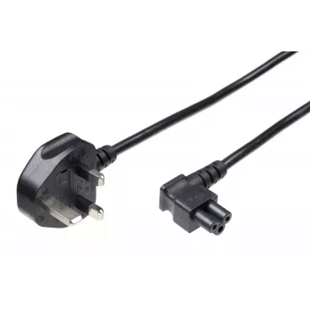 Microconnect PE090818A kabel zasilający Czarny 1,8 m Wtyczka zasilająca typ G Złącze C5