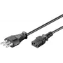 Microconnect PE100430 przewód zasilający Czarny 3 m wtyk C13