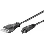 Kabel zasilający Microconnect PE100830 Czarny 3 m Złącze C5