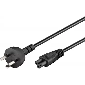 Microconnect PE120830 kabel zasilający Czarny 3 m Wtyczka zasilania typ K Złącze C5