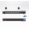 ATEN 1U 10A 8 gniazd przełączany + mierzony PDU + darmowe oprogramowanie Eco PDU Manager