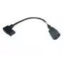Kabel zasilający Microconnect PEA1416 Czarny 0,3 m Złącze C13 Złącze C14