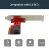 StarTech.com x4 PCI Express na SFF-8643 – adapter dla PCIe NVMe U.2 SSD