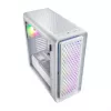 FSP CUT593P Obudowa Full Tower mITX, mATX, ATX Biała ARGB