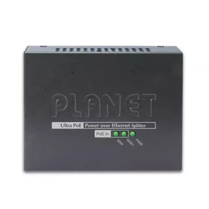 Rozgałęźnik sieciowy PLANET POE-172S Czarny