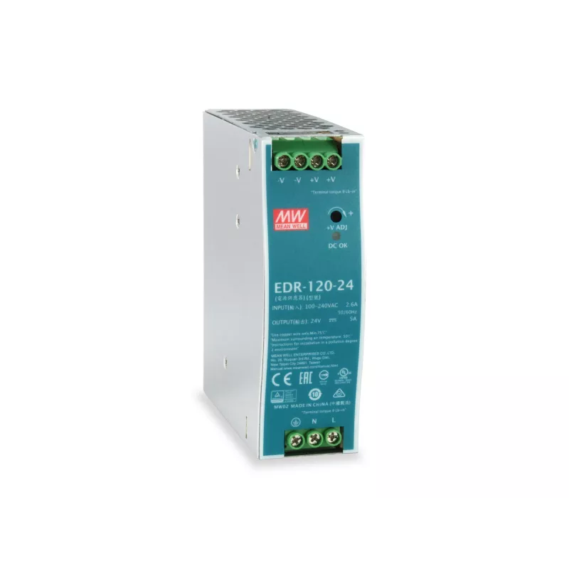 Zasilacz przemysłowy LevelOne 24V DC, 120W, szyna DIN